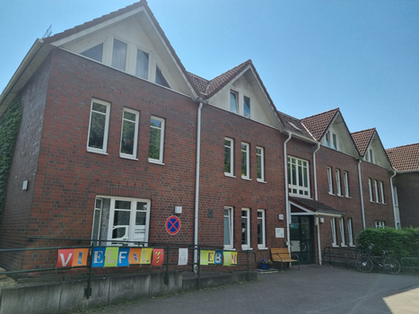 Eingangsbereich der Wohngemeinschaft Nessdeich