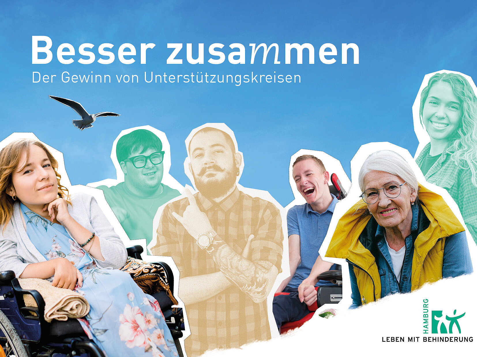 Eine Menschengruppe