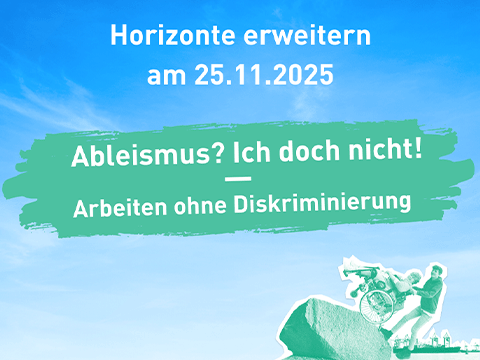 Headerbild Ankündigung der Veranstaltung Horizonte erweitern am 25.11.2025