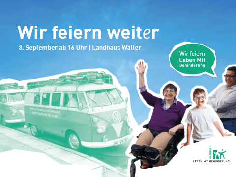 Titelbild Einladungskarte Jubiläumsfest Elternverein
